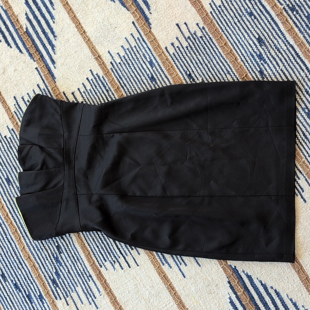 BCBG Black strapless dress mini